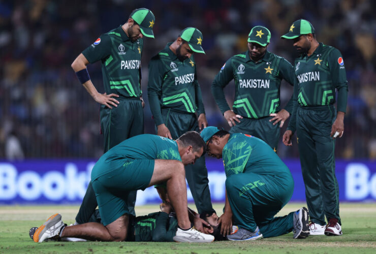 Unprecedented! Pakistan's First Concussion Sub in Cricket World Cup