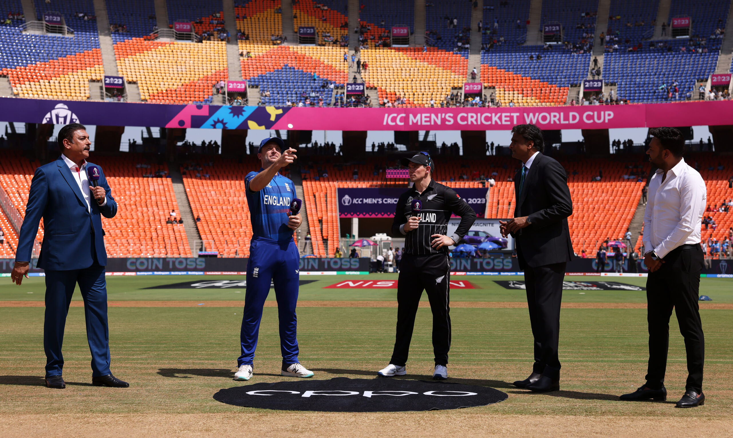 World Cup Shocker NZ Chooses Bowling in Ahmedabad Opener!