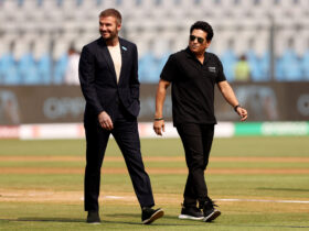 Beckham & Tendulkar Unite: Soccer Meets Cricket at Semi-Final!