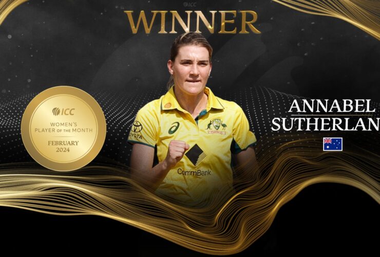 Annabel Sutherland: ICC's Top Female Player of Feb 2024!