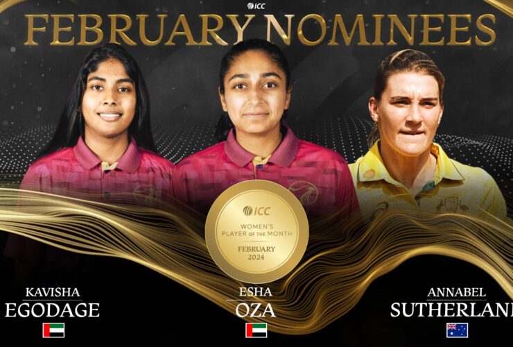 Unveiled: ICC Women's Player of the Month Nominees