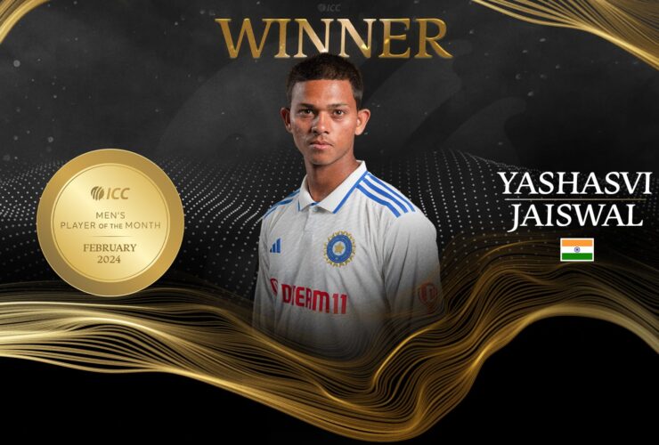 Yashasvi Jaiswal: ICC's Top Player of Feb 2024!