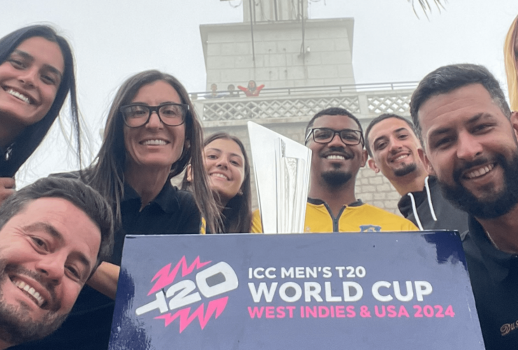 Unveiling Cricket's Biggest Trophy Tour in Poços de Caldas!