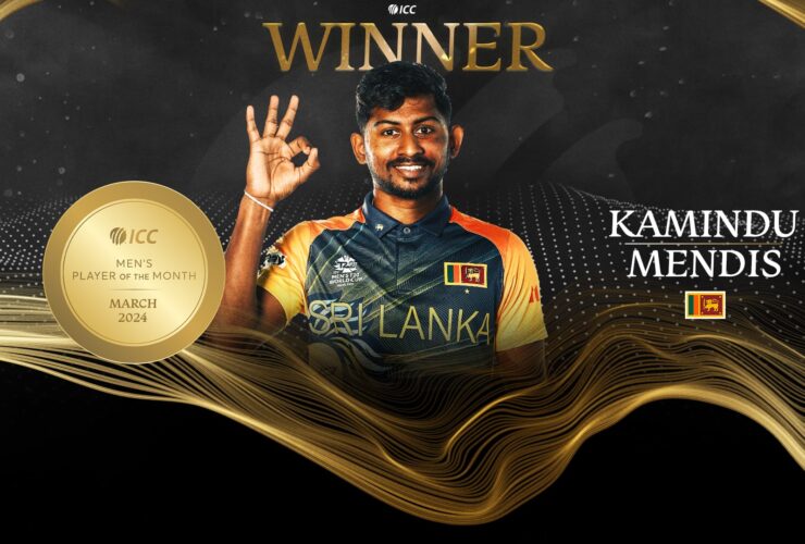 Kamindu Mendis: ICC Men's Player of the Month