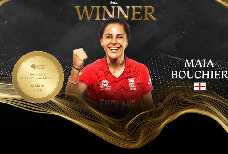 Maia Bouchier: ICC Women's Player of March 2024!