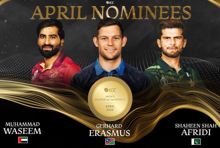 Revealed: ICC Men's Player of the Month Nominees