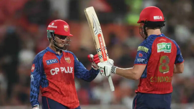 priyansh-arya-and-cooper-connolly-power-punjab-kings-with-historic-182-run-partnership-against-lsg