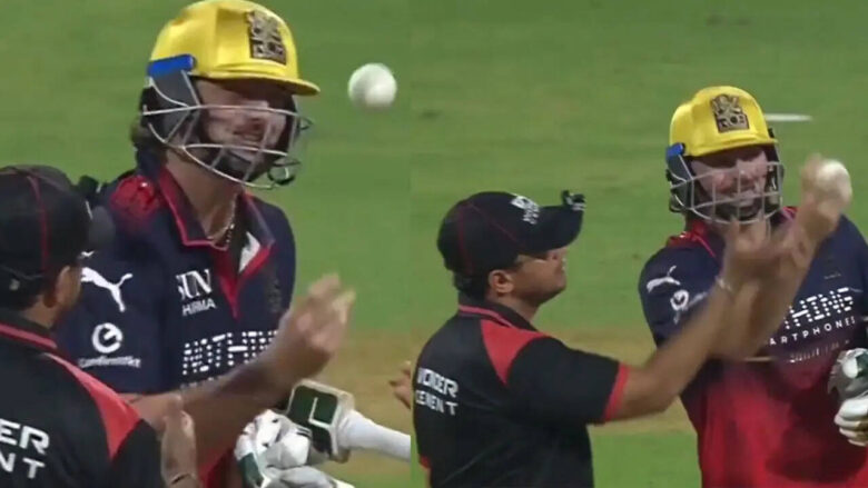 tim-davids-antics-annoy-umpire-as-rcb-defeats-mi-in-high-scoring-thriller