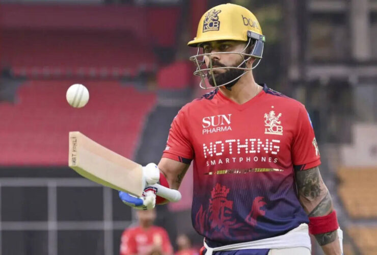 virat-kohli-trains-with-heavily-strapped-knee-ahead-of-rcbs-ipl-2026-clash-against-lsg