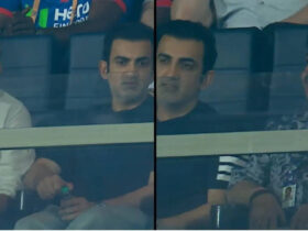gautam-gambhir-attends-kkr-vs-dc-ipl-2026-match-as-kolkata-secures-dominant-8-wicket-win