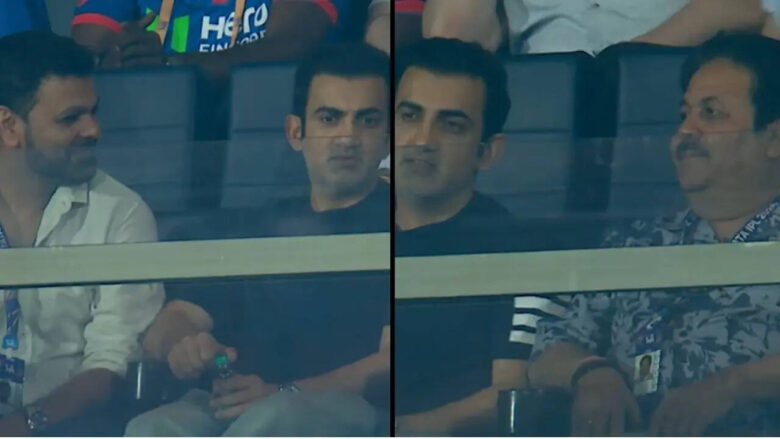 gautam-gambhir-attends-kkr-vs-dc-ipl-2026-match-as-kolkata-secures-dominant-8-wicket-win