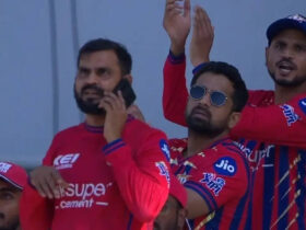 investigation-opened-after-alleged-mobile-phone-use-spotted-near-lsg-dugout-during-ipl-clash