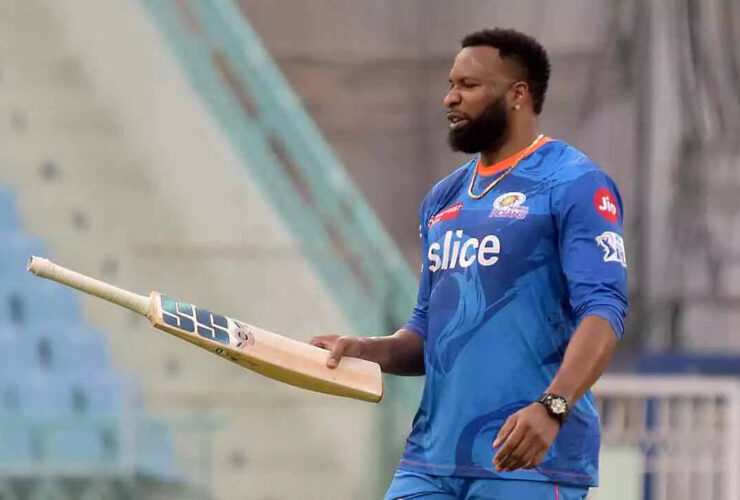 mumbai-indians-coach-kieron-pollard-fined-for-code-of-conduct-breach-during-win-over-punjab-kings