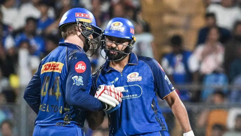 record-breaking-rohit-sharma-and-ryan-rickelton-lead-mumbai-indians-to-historic-229-run-chase-against-lsg
