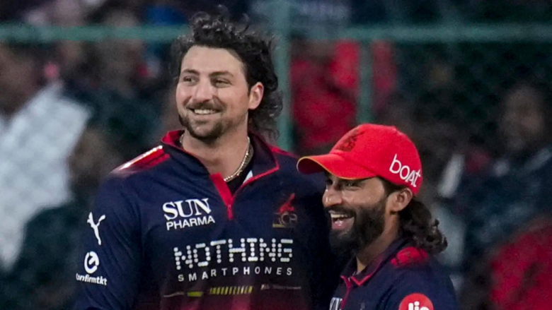 tim-david-fined-and-handed-demerit-points-for-code-of-conduct-breach-following-rcbs-last-ball-ipl-win-over-mi