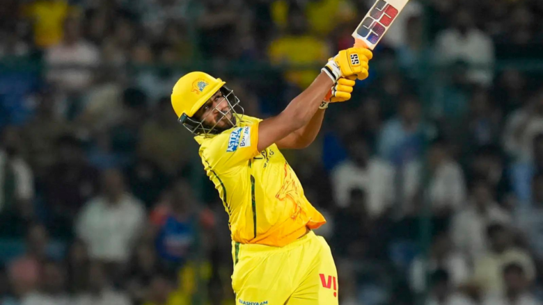 urvil-patel-ties-ipl-record-with-13-ball-half-century-in-csks-chase-against-lsg