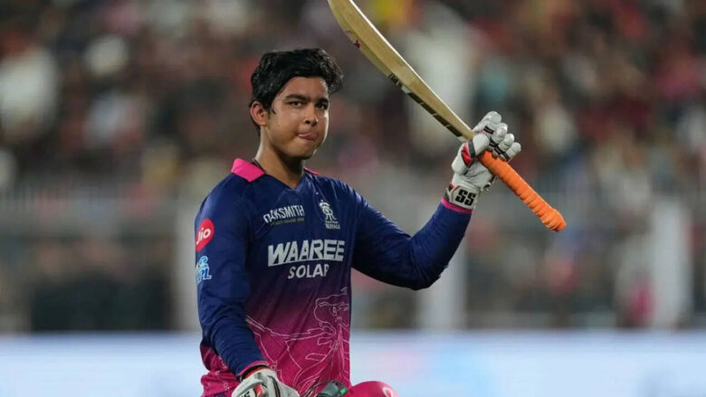 vaibhav-sooryavanshi-chases-historic-100th-t20-six-as-rajasthan-royals-face-delhi-capitals