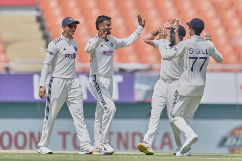 Manav Suthar stars on debut as India leave Afghanistan reeling in one-off Test cricket news image