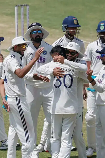 Manav Suthar stars on debut; India crush Afghanistan by an innings and 300 runs cricket news image