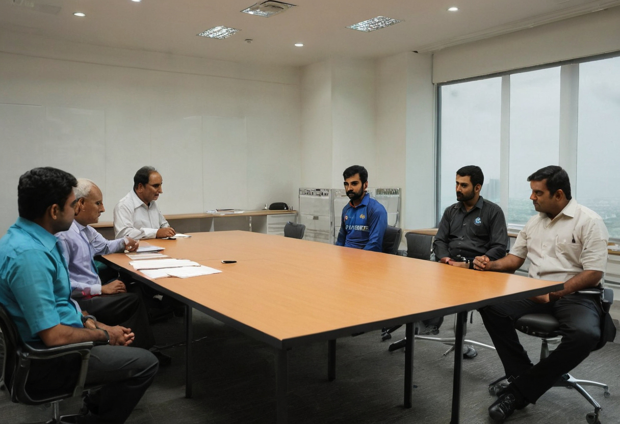 Dinesh Karthik suggests possible Gambhir-Agarkar selection friction cricket editorial visual 1