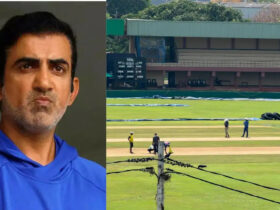 Hours after Gautam Gambhir's visit to Galle, lawn mower hits the pitch cricket news image