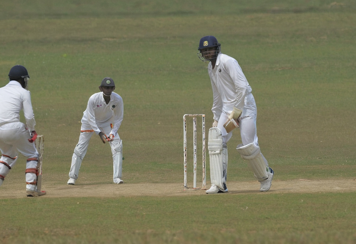 Rain halts India's late push in Colombo Test cricket editorial visual 2