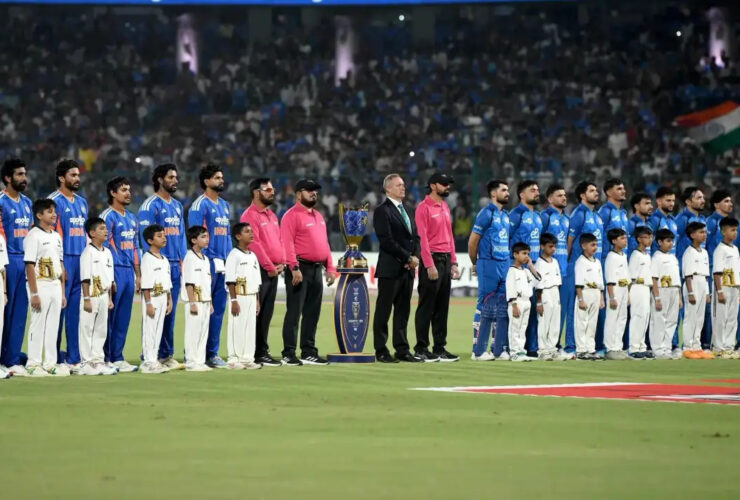 National song 'Vande Mataram' sung before India vs Afghanistan in a first for national team cricket news image