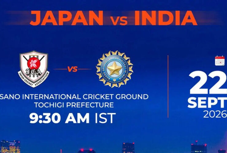 India to play Japan in historic T20I as Suzuki Cup marks 75 years of friendship cricket news image