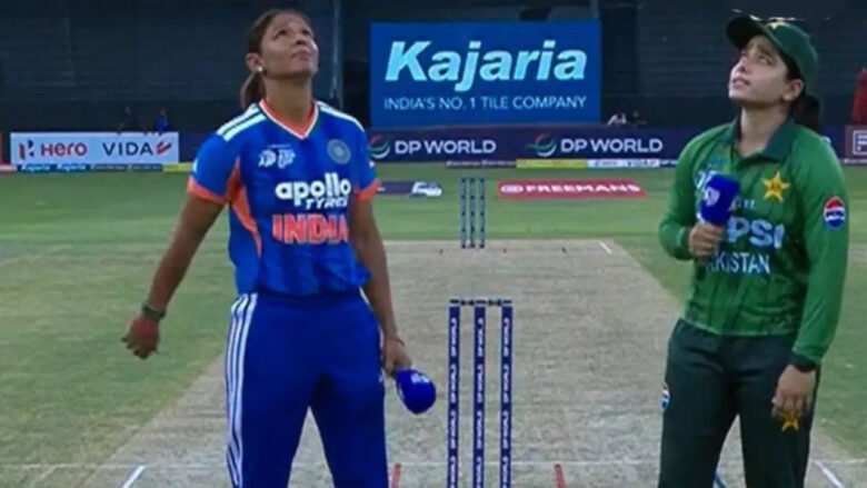'No handshake' again: Harmanpreet, Fatima avoid customary gesture at Asia Cup toss cricket news image