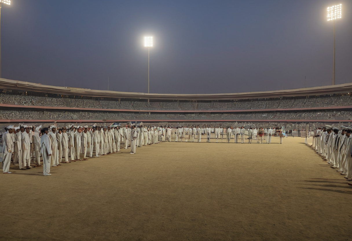 Vande Mataram sung before India-Afghanistan first T20I in Delhi cricket editorial visual 1