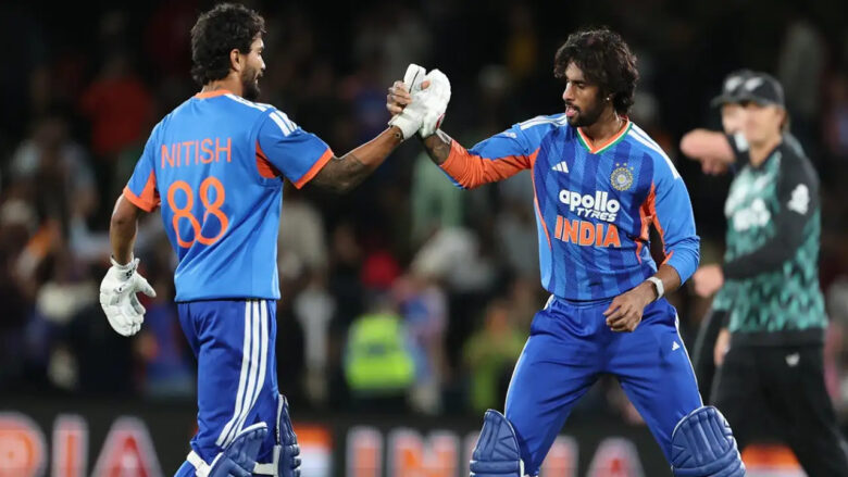 Tilak, Nitish rescue India from 112/6 to seal a thrilling 4-wicket win vs New Zealand cricket news image