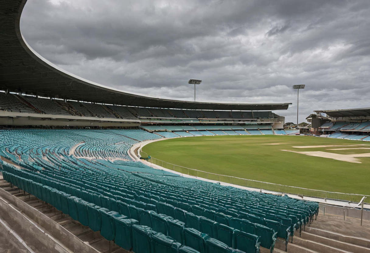 David Warner Criticizes Low Attendance at South Africa-Australia Test Series supplemental cricket scene