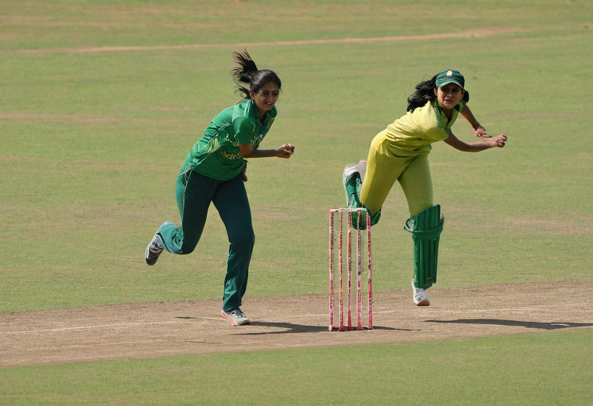 Vaishnavi Sharma Takes Five Wickets as India Women Complete 3-0 ODI Series Sweep Over Zimbabwe supplemental cricket scene
