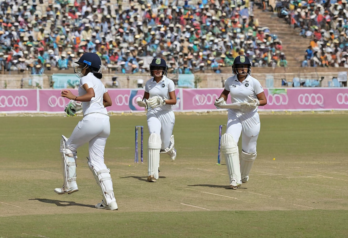Vaishnavi Sharma Takes Five Wickets as India Women Complete 3-0 ODI Series Sweep Over Zimbabwe supplemental cricket scene